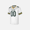 Personalized Men's Green Bay Packers Football Jersey White Fan Style - Custom Team, Name & Number