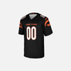 Personalized Men's Cincinnati Bengals Football Jersey Black Fan Style - Custom Team, Name & Number