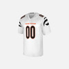 Personalized Men's Cincinnati Bengals Football Jersey White Fan Style - Custom Team, Name & Number