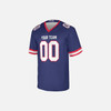 Personalized Men's New York Giants Football Jersey Royal Classic Style - Custom Team, Name & Number