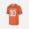 Personalized Men's Denver Broncos Football Jersey Orange Retro - Custom Team, Name & Number