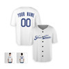Personalized Men's Kansas City Royals Baseball Jersey White Fan Style - Custom Team, Name & Number