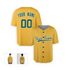 Personalized Men's Oakland Athletics Baseball Jersey Gold Alternate Style - Custom Team, Name & Number