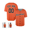 Personalized Men's San Francisco Giants Baseball Jersey Orange Cooperstown Style - Custom Team, Name & Number