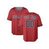 Personalized Men's Cleveland Guardians Baseball Jersey Red Alternate Style - Custom Name & Number