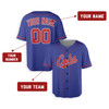 Personalized Men's Chicago Cubs Baseball Jersey Royal Blue Style - Custom Name & Number