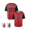 Personalized Men's Chicago White Sox Baseball Jersey Red Black City Style - Custom Team, Name & Number