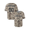 Personalized Men's San Diego Padres Baseball Jersey Camo USMC Alternate Style - Custom Team, Name & Number