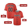 Personalized Men's Baltimore Orioles Baseball Jersey Orange 2nd Alternate Style - Custom Team, Name & Number