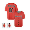 Personalized Men's Baltimore Orioles Baseball Jersey Orange 2nd Alternate Style - Custom Team, Name & Number