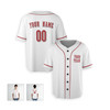 Personalized Men's Cincinnati Reds Baseball Jersey White Home Style - Custom Team, Name & Number