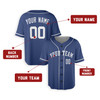 Personalized Men's Kansas City Royals Baseball Jersey Royal Alternate Style - Custom Team, Name & Number
