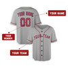 Personalized Men's Los Angeles Angels Baseball Jersey Gray Road Style - Custom Team, Name & Number