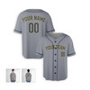 Personalized Men's Milwaukee Brewers Baseball Jersey Gray Alternate Style - Custom Team, Name & Number