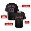 Personalized Men's New York Mets Baseball Jersey Black Alternate Style - Custom Team, Name & Number