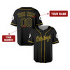 Personalized Men's Pittsburgh Pirates Baseball Jersey Black Alternate Style - Custom Logo, Name & Number
