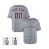 Personalized Men's Texas Rangers Baseball Jersey Gray Away Style - Custom Team, Name & Number