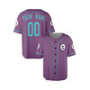 Personalized Men's Arizona Diamondbacks Baseball Jersey Purple Teal Fan Style - Custom Logo, Name & Number