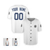 Personalized Men's Detroit Tigers Baseball Jersey White Fan Style - Custom Logo, Name & Number