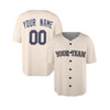 Personalized Men's Seattle Mariners Baseball Jersey Cream Alternate Premier Elite Style - Custom Team, Name & Number