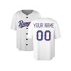 Personalized Men's Texas Rangers Baseball Jersey White Home Style - Custom Name & Number