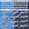 Personalized Baseball Jersey Graffiti Pattern Scratch - White Navy Blue