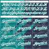 Personalized Baseball Jersey Graffiti Pattern Scratch - White Navy