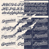 Personalized Baseball Jersey Graffiti Pattern Scratch - Navy Cream