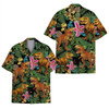 Hawaiian Shirt - Funny T-Rex Dinosaur Tropical Jungle Jurassic Park