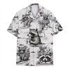 Hawaiian Shirt - Tropical Raccoon Funny Beach Vacation Animal
