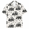 Hawaiian Shirt - Farm Tractor Vintage Farmer Wheat Field