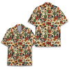 Hawaiian Shirt - Day Of The Dead Sugar Skull Cactus Mexican