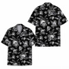 Hawaiian Shirt - Vintage Skull Retro Gothic Tropical Summer