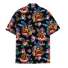Hawaiian Shirt - Funny Bigfoot Sasquatch Flamingo Tropical Pattern