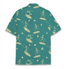 Hawaiian Shirt - Skeleton Surfing Vintage Summer Beach