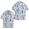 Hawaiian Shirt - Funny Bigfoot Sasquatch Vintage Yeti