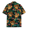 Hawaiian Shirt - Funny Bigfoot Hot Dog Summer Vacation