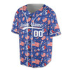 Personalized 4th of July Celebration USA Flag Baseball Jersey - Custom Name, Team & Number