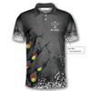 Personalized Polo Shirts Tennis Paint Splash - Custom Name