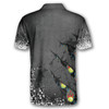 Personalized Polo Shirts Tennis Paint Splash - Custom Name
