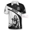 Personalized Polo Shirts I Play Archery Because I Like It - Custom Name