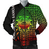 3D Bomber Jacket American Samoa - AS Seal Rocket Style (Reggae)