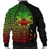 3D Bomber Jacket American Samoa - AS Seal Rocket Style (Reggae)