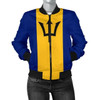 3D Bomber Jacket Barbados Wo Original Flag