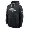 Baltimore Ravens 2026 Salute to Service Sideline Dri-FIT Pullover Hoodie - Black