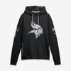 Minnesota Vikings 2026 Salute to Service Sideline Dri-FIT Pullover Hoodie - Black