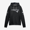 New England Patriots 2026 Salute to Service Sideline Dri-FIT Pullover Hoodie - Black