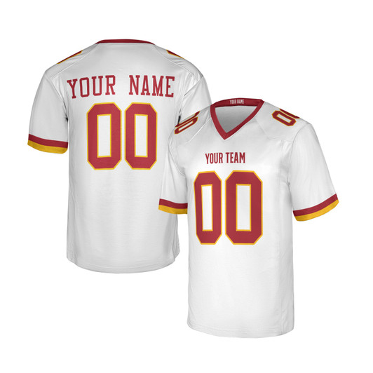 Personalized Men's Washington Commanders Football Jersey White Alternate Style - Custom Team, Name & Number