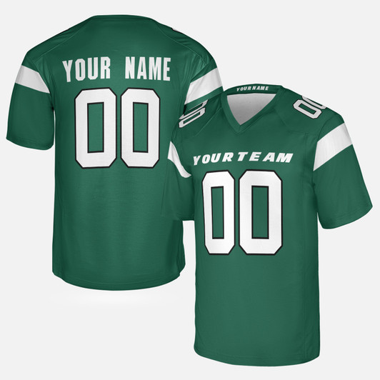 Personalized Men's New York Jets Football Jersey Gotham Green Fan Style - Custom Team, Name & Number