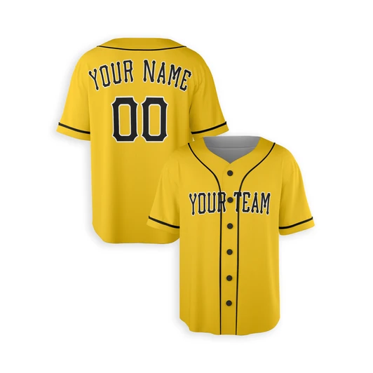 Personalized Men's Pittsburgh Pirates Baseball Jersey Gold Home City Style - Custom Team, Name & Number